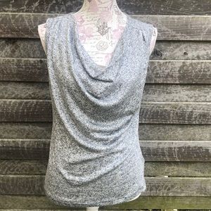 Elegant Cowl Neck Tank Blouse